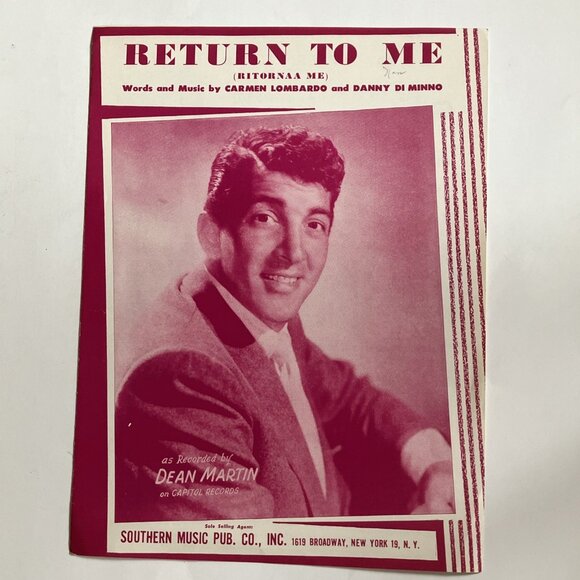 1950s  Vintage Sheet Music Muskrat Ramble Pat Boone Dean Martin The Four Lads - Picture 6 of 16